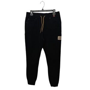 Flag Nor Fail Goat Jogger Pants Mens Small Black Forever Collection Gym Training